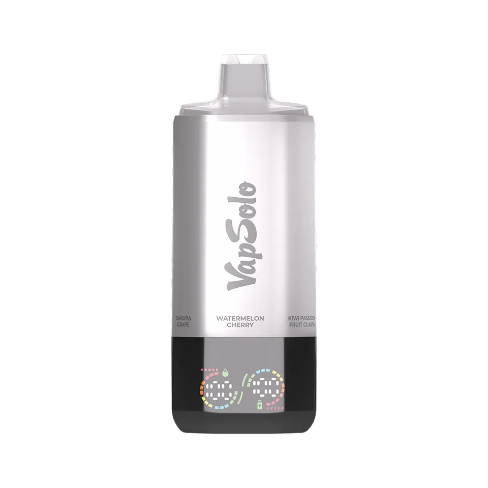 VapSolo® SIXER 180K, combinación Watermelon Cherry, Mango Peach y Sakura Grape